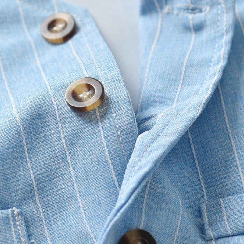 Jayden – Klassieke 3-delige set met mouwloos vest en casual broek