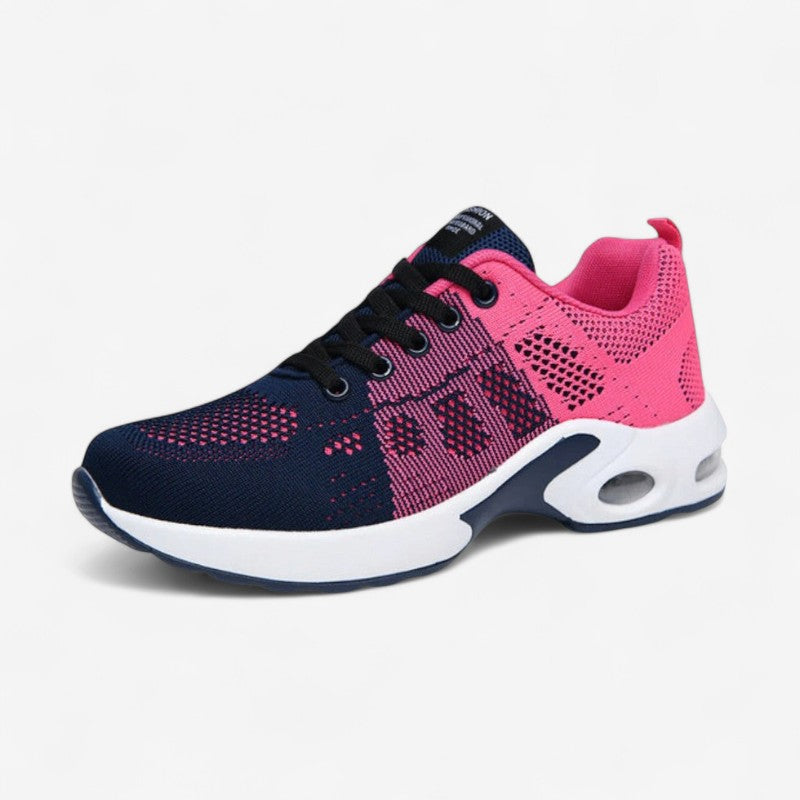 Camila – Sneakers met Ronde Neus Veters en Slip On Ontwerp