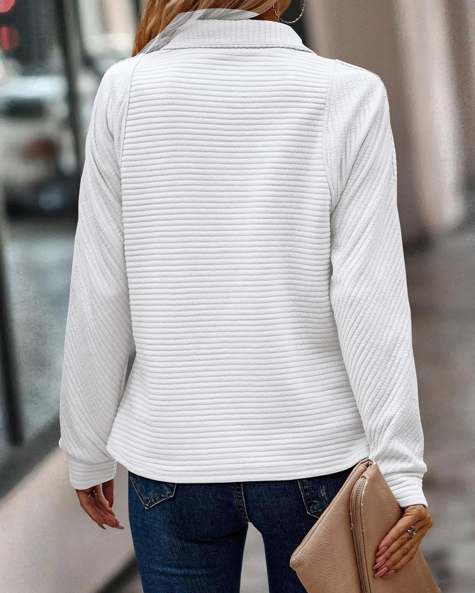 VerveElegance™ - Elegante V-hals Trui