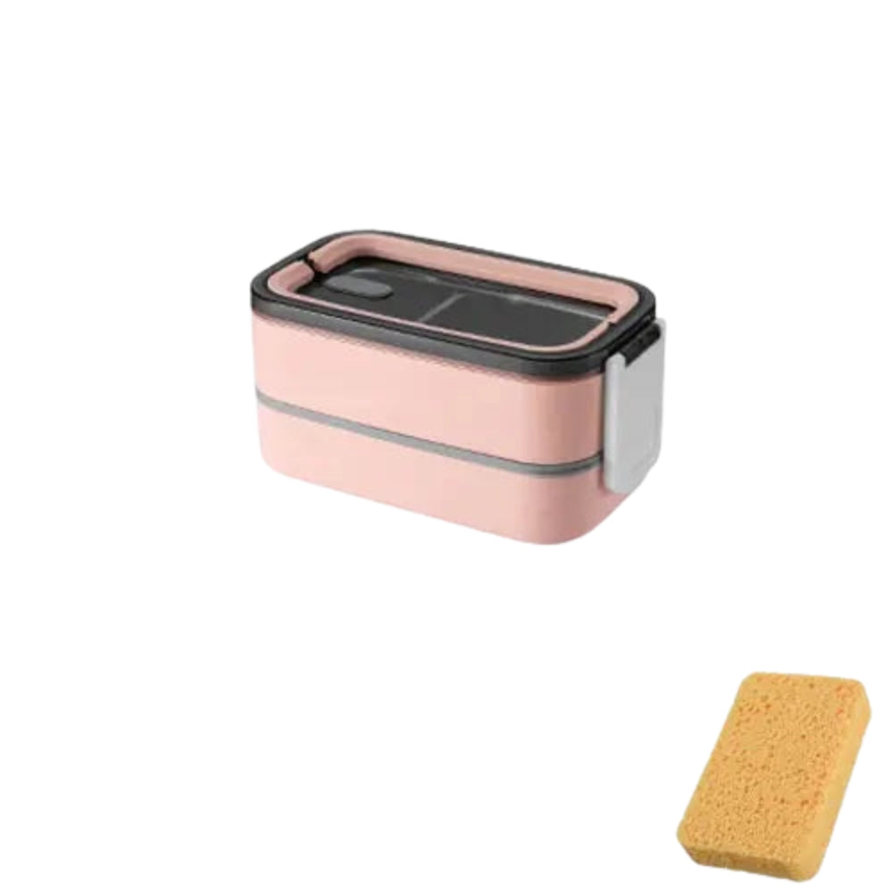 PackPal – Moderne Bento Lunchbox met compact gelaagd ontwerp met royale opbergruimte voor voedsel