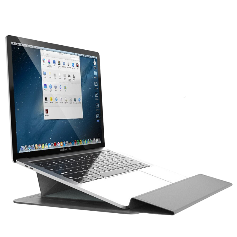 ShieldCase – Laptop sleeve met waterafstotende stof en accessoirevak