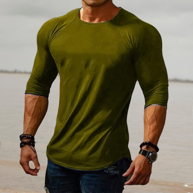 Roman - Klassiek shirt met lange mouwen en raglanmouwen