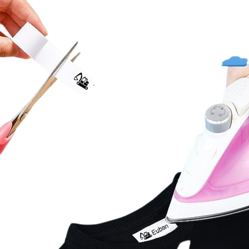 NamePrinty – Gepersonaliseerde kledingstempel met kindvriendelijk cartoonontwerp