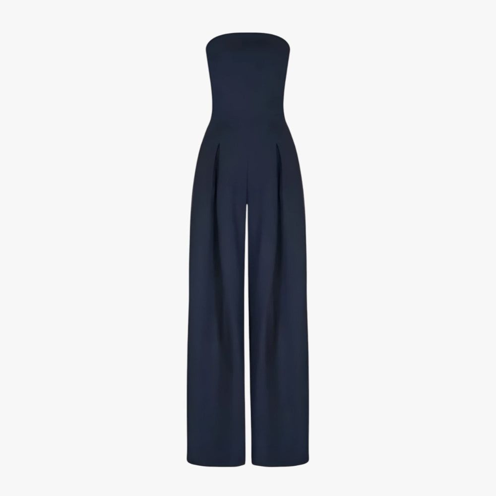 Mira – Elegante jumpsuit met nauwsluitend ontwerp en veilige strapless silhouetbevestiging