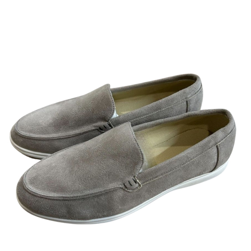 Dave – Klassieke Loafers van Runder Suède met Verfijnde Stiksels en Tijdloze Vorm