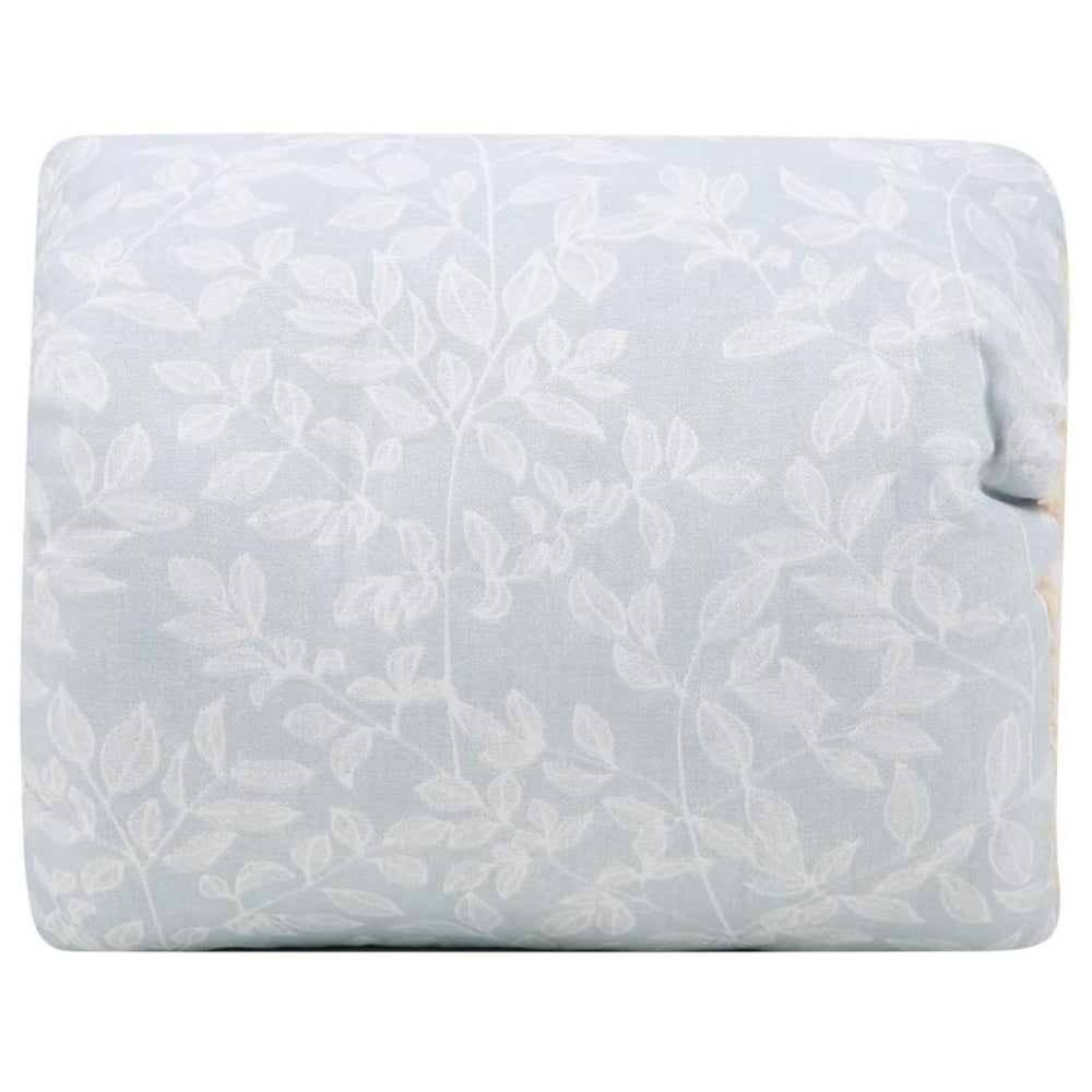 BabyLoom - Bedrukte babywieg met arm en mouwmotief gebogen vorm en centraal kussenpaneel