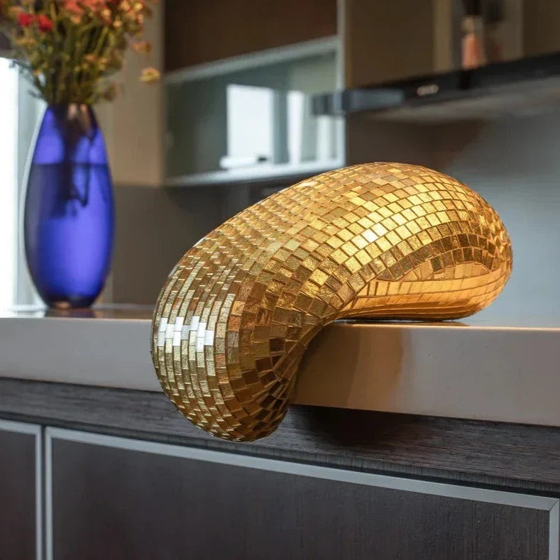 GlowMelt - Handgemaakt decoratief stuk met reflecterende mozaïektegels