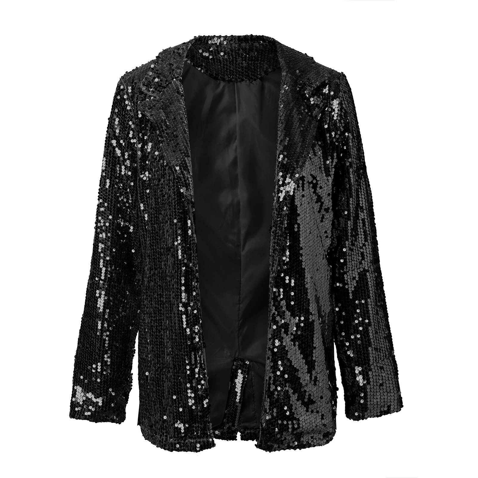 Elvira - Luxe Sequin blazer met lange mouw en reverskraag