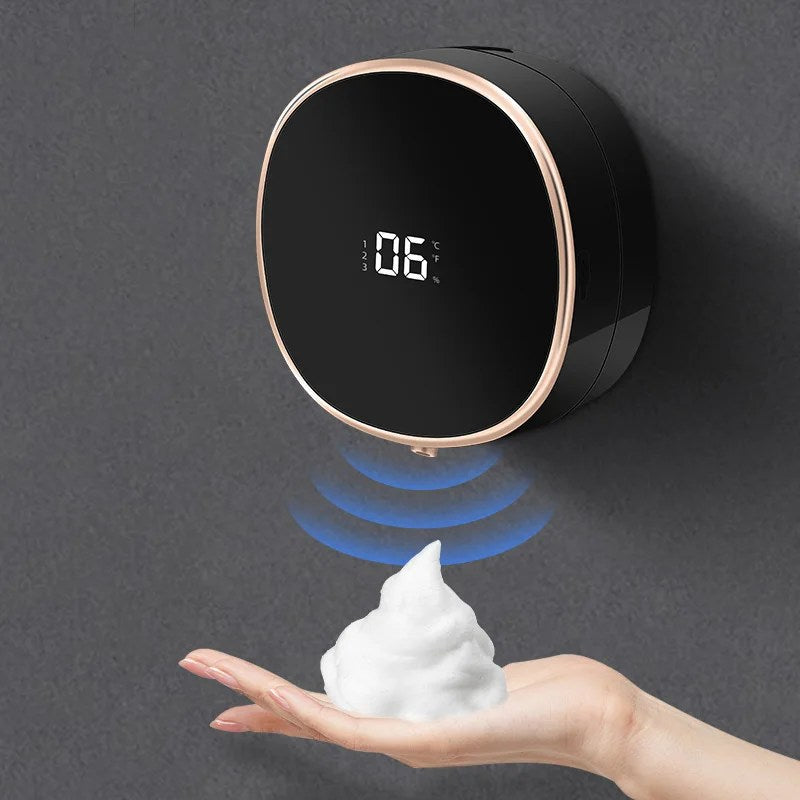 CleanPulse - Slimme zeepdispenser met display en sensorbediening