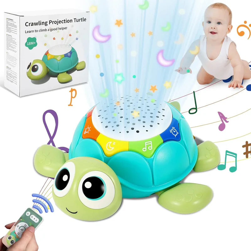 GlowTurtle – Schildpadprojectorspeelgoed met rustgevende lichten en boeiende muziek
