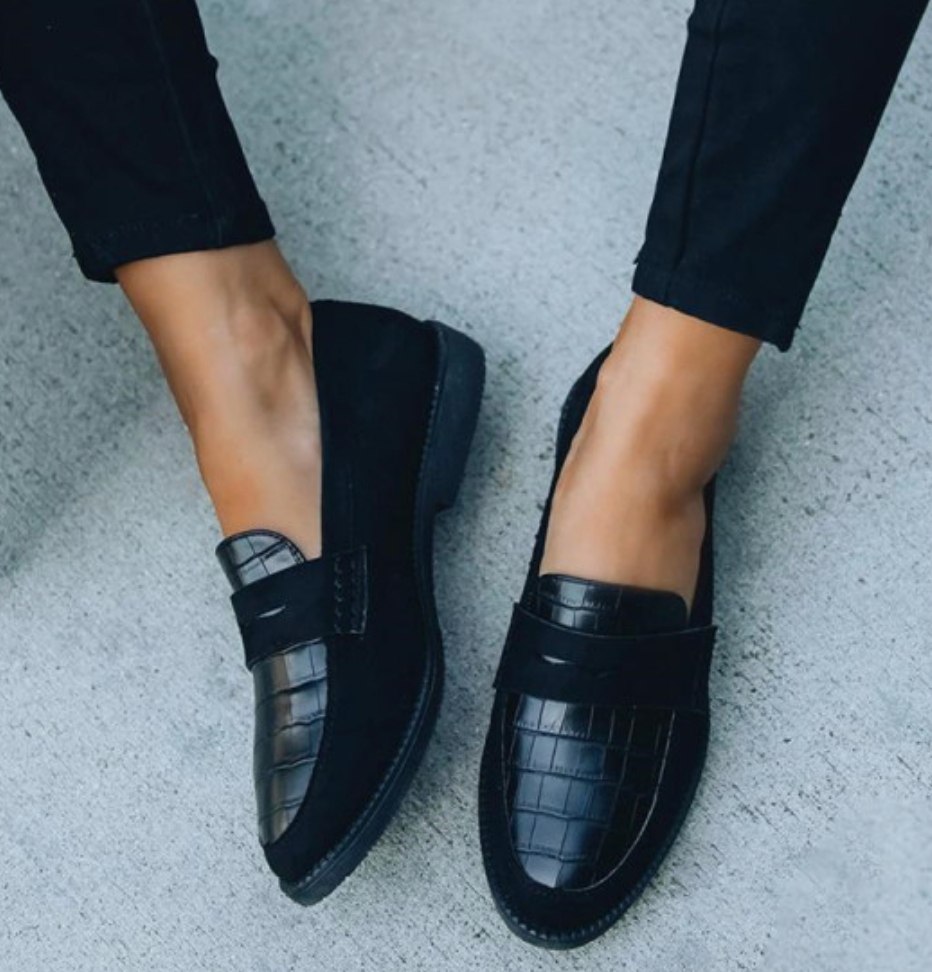 Avery - Klassieke loafers met een afgeronde teen voor ultiem comfort