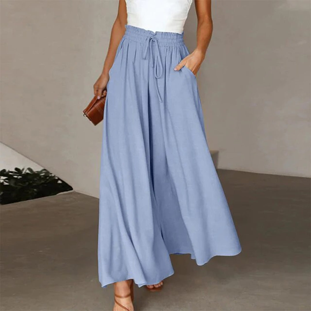 Greta - Chique en comfortabele lange rok met hoge taille
