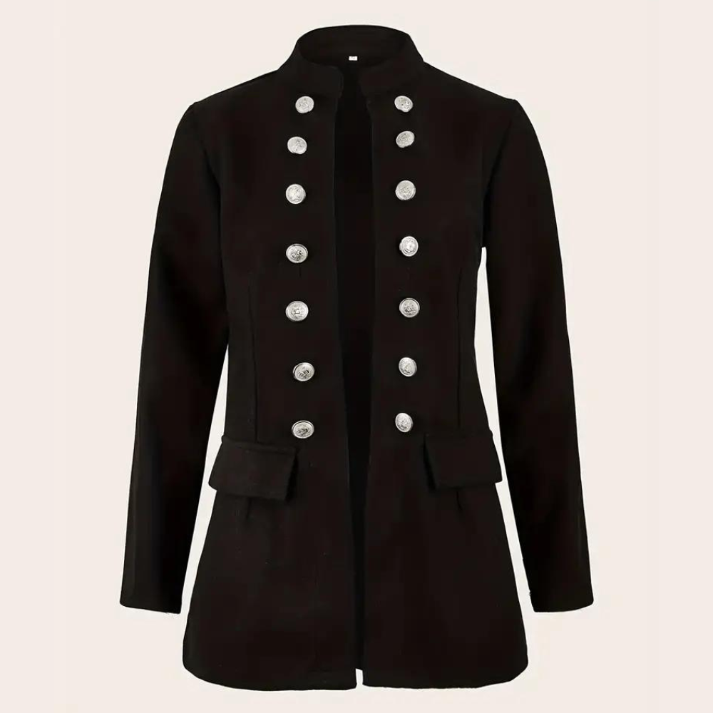 Sophia - Getailleerde blazer met knoopjes aan de voorkant