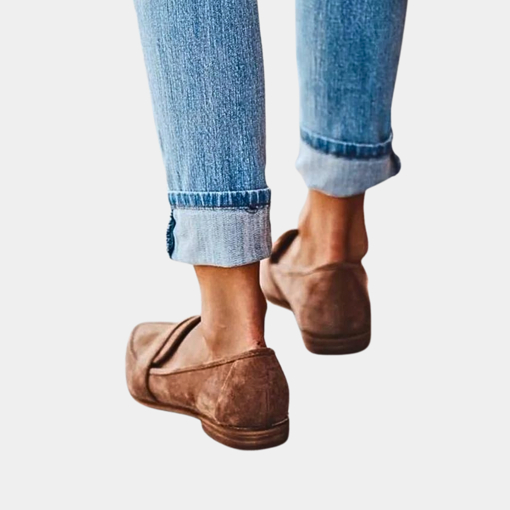 Claus - Lichtgewicht suède schoenen met antislipzool voor meer comfort