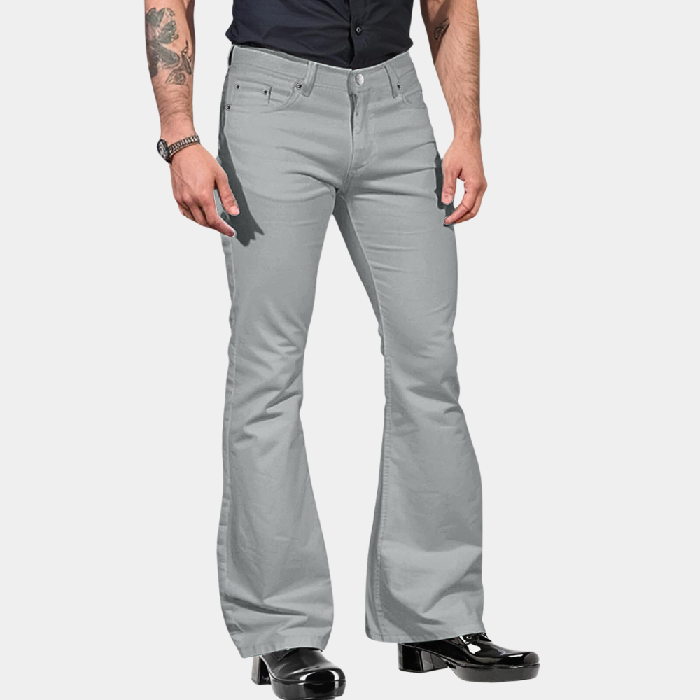 Leo - Stijlvolle Flared Jeans met Klassieke Veilige Zak