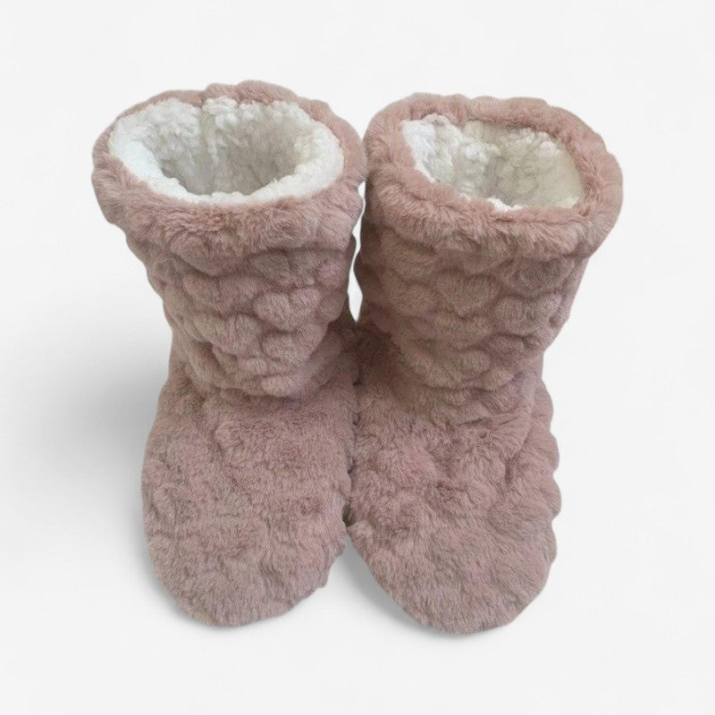 ComfyWalk - Ronde Teen Slippers met Slip On en Anti Slip Ontwerp