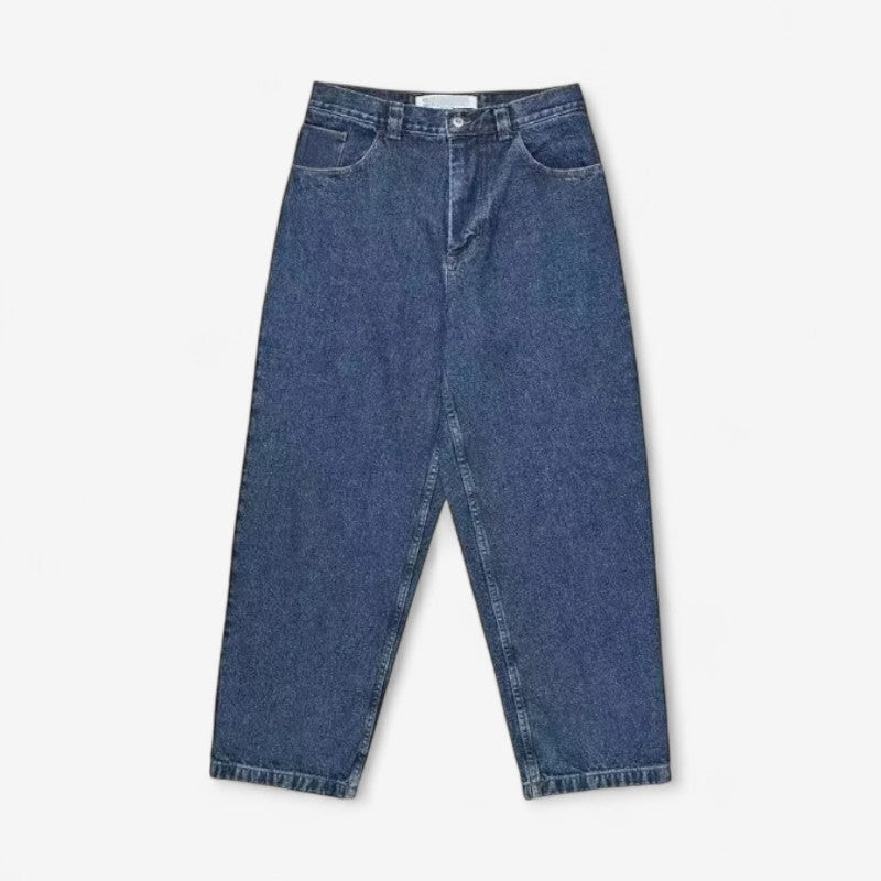 Charles – Wijde Broek met Meerdere Zakken en Hoge Taille