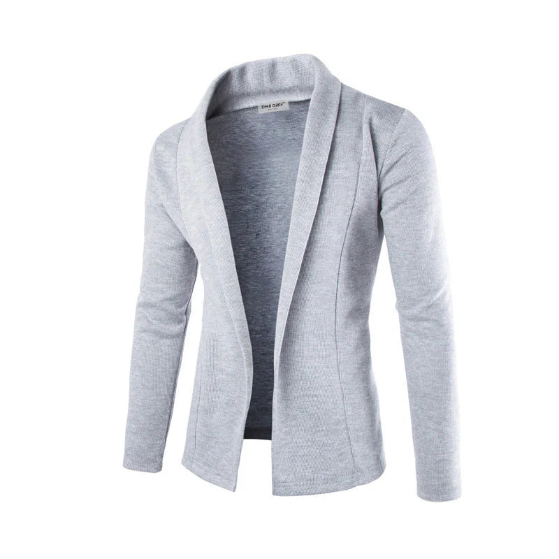Ethan - Stijlvolle open blazer met lange mouwen voor een ontspannen look