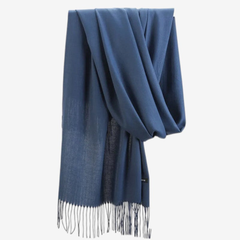 Lina – Grote Sjaal met Decoratieve Kwastjes voor Veelzijdig Gebruik