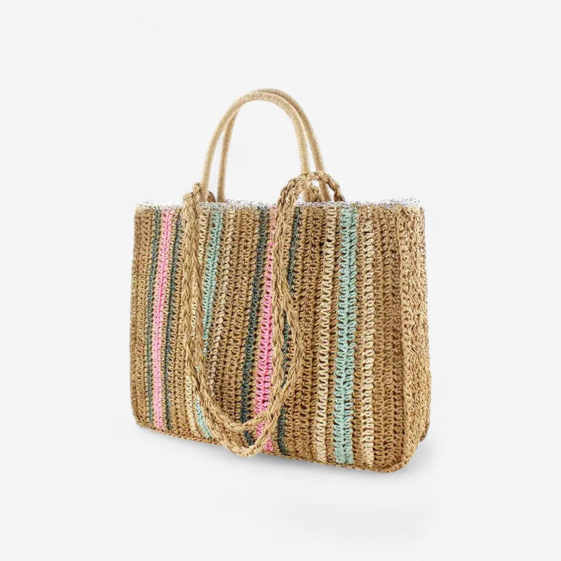 Nicole – Tote bag met ritssluiting en handvatten