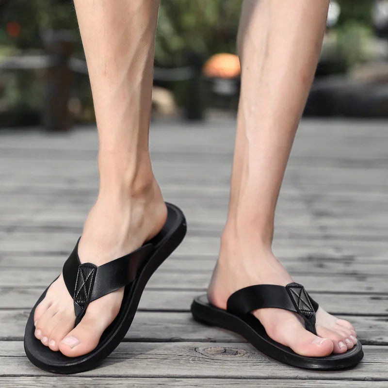 Malia - Casual instapslippers met gewatteerd voetbed en klassieke band