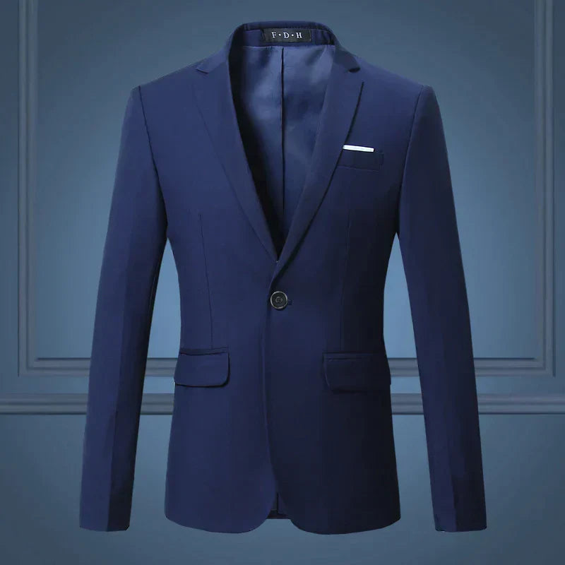 Govert - Geraffineerde blazer met zakken aan de voorkant