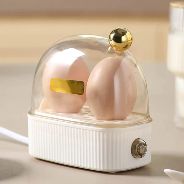 QuickEgg – Compacte eierkoker met één druk op de knop en automatische uitschakeling voor perfecte resultaten
