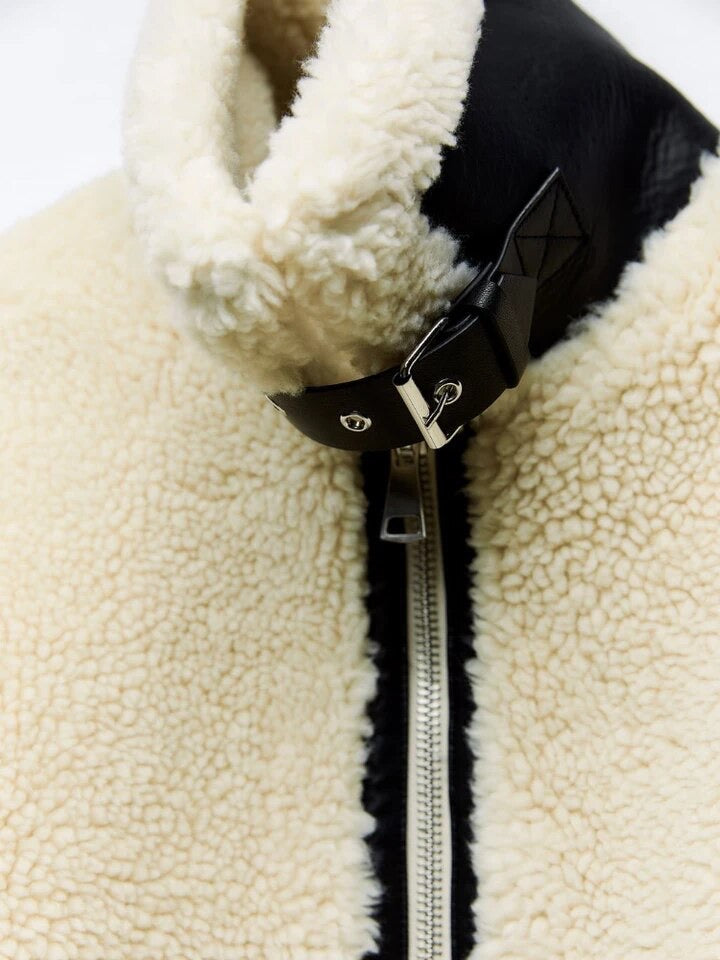 Naomi - Veelzijdige Teddy-Jas Voor Moderne Mode