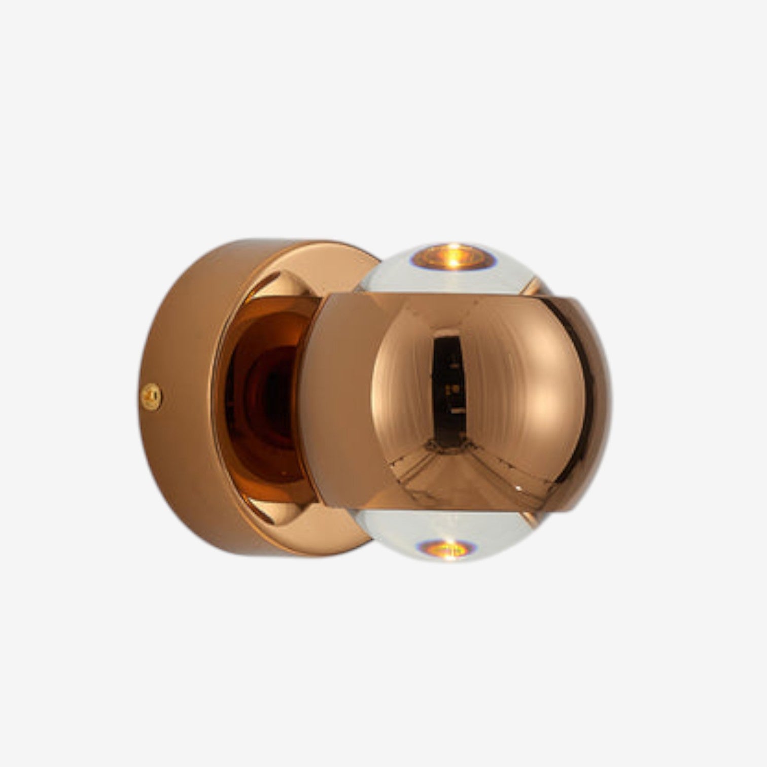 LumiAxis – Aluminium en Kristallen Wandlamp met Verticaal Ontwerp