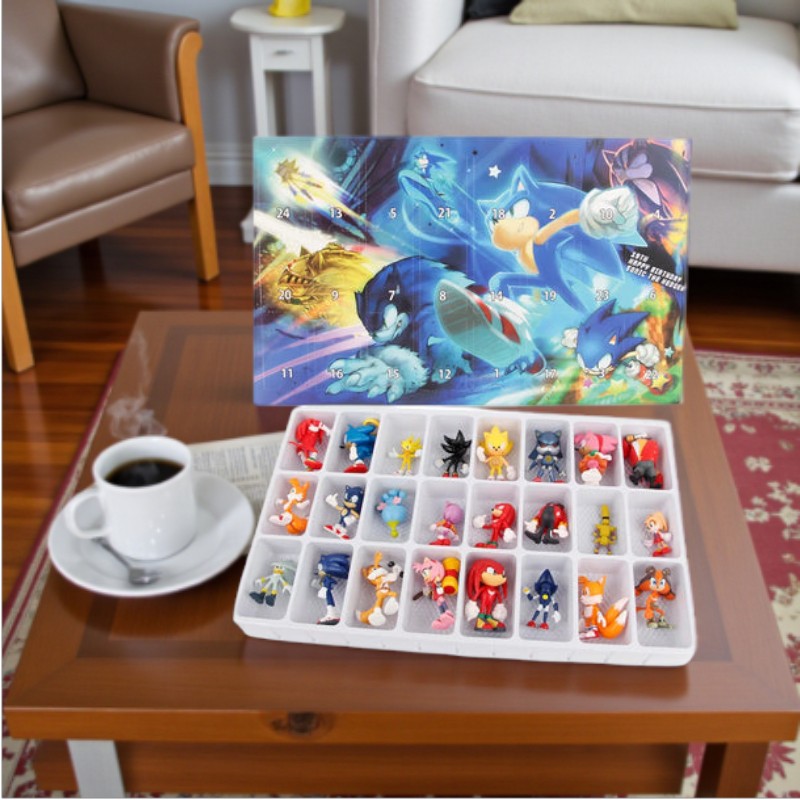 GameVerse – Kerst Adventskalender met Mario en Sonic Figuren