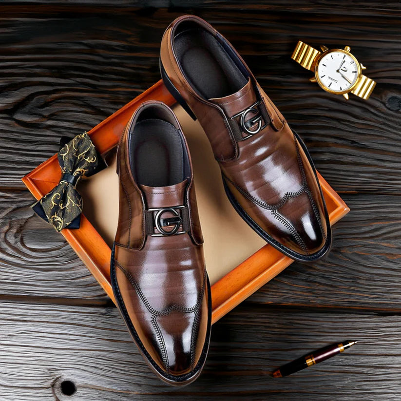 CraftedSoles™ - Leren Schoenen