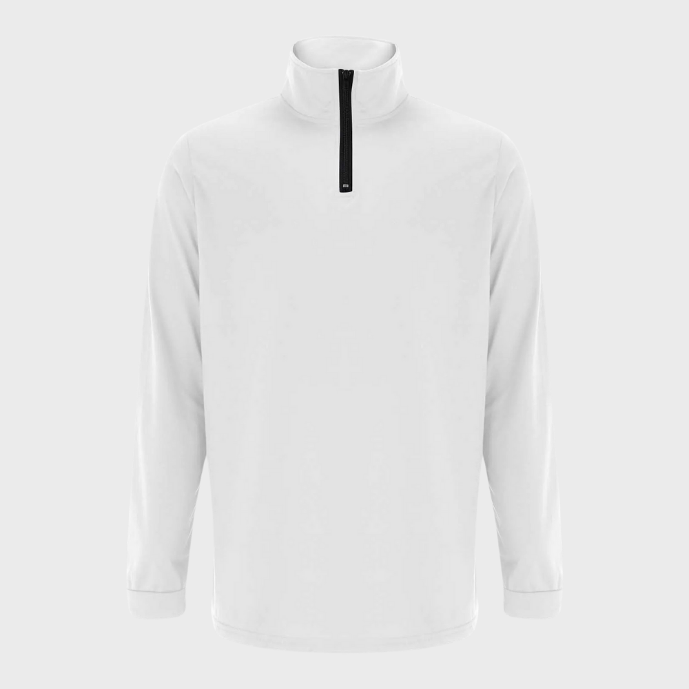 Ethan – Stijlvolle half-zip pullover sweatshirt met lange mouwen