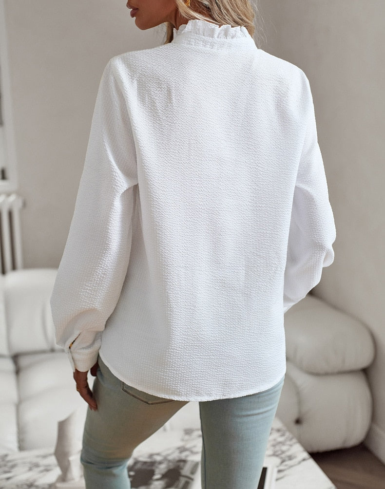 GracefulWear™ - Comfortabel Elegant Overhemd