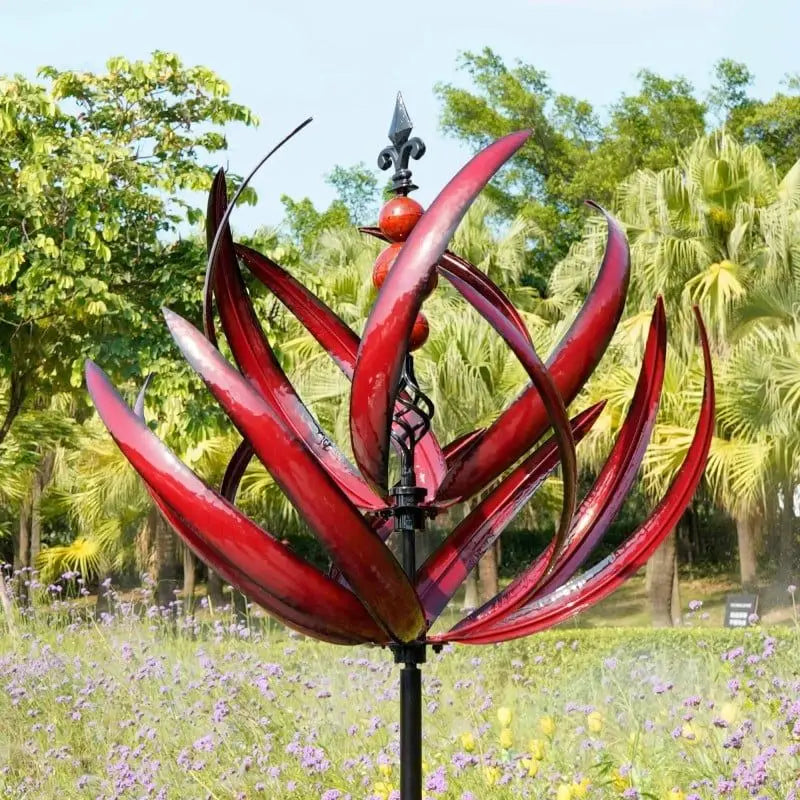 WhisperWind - Elegante metalen windgong voor een vredige, serene tuinervaring