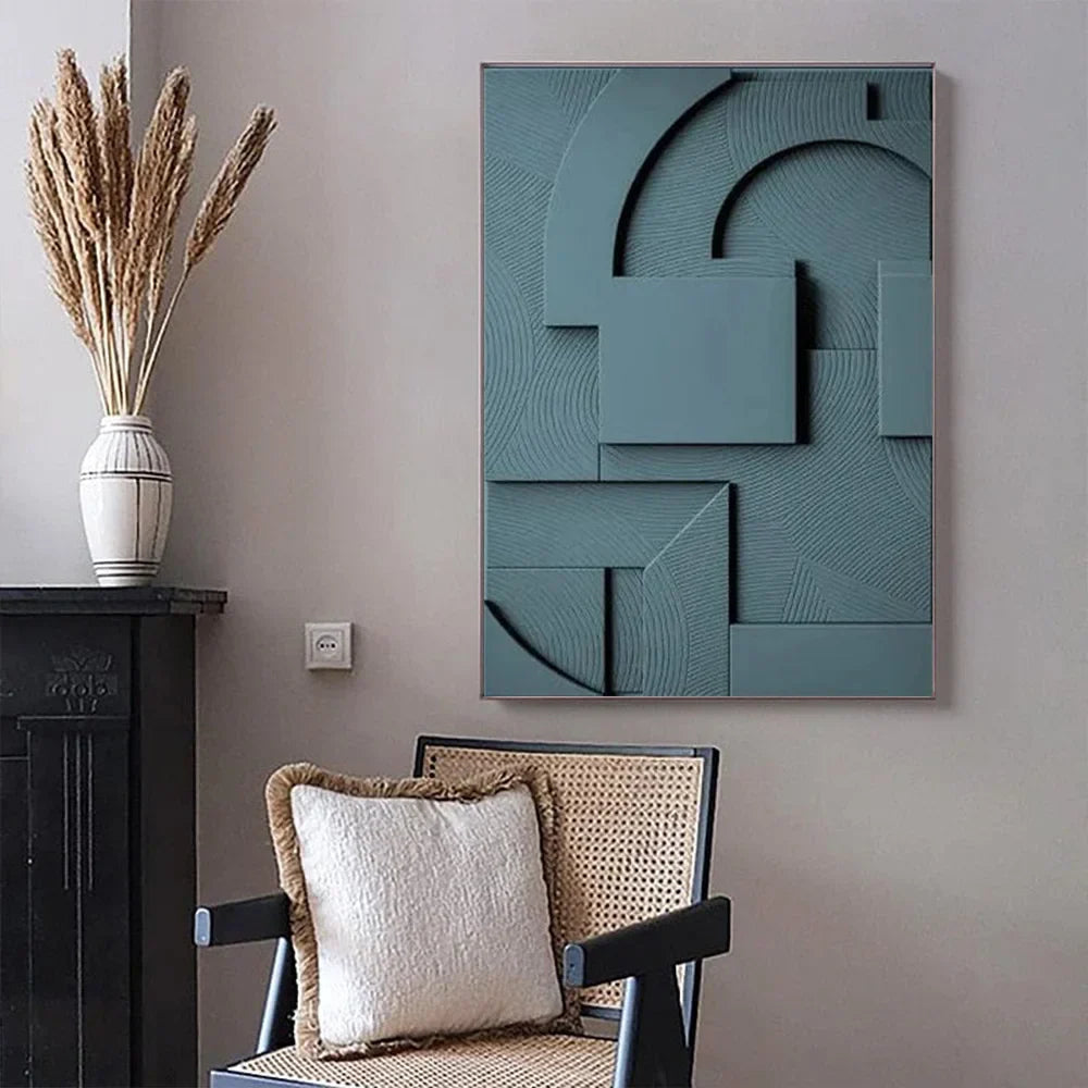 VisionCraft - Geraffineerde abstracte kunstdecoratie voor inspirerende thuisruimtes