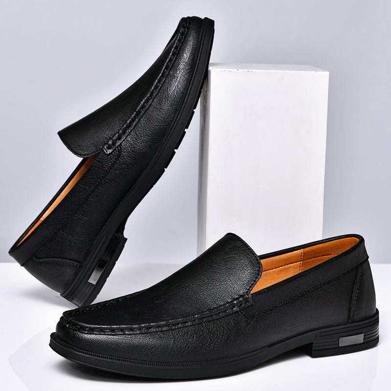 BlissShine - Comfortabele Leren Heren Schoenen