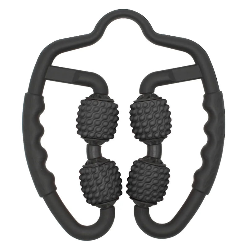 CelluSculpt - Handmassagerol met verhoogde randen en gebogen zijhandgrepen