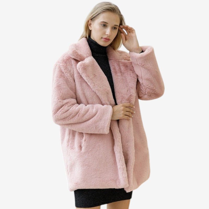 Emma - Jas met Lange Mouwen Zijzakken en Reverskraag