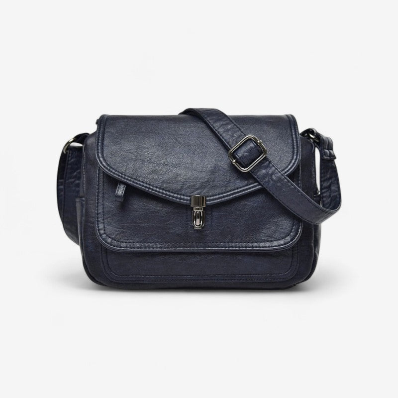 Audrey – Handtas met verstelbare schouderriem en meerdere ritsvakken