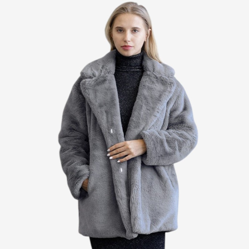 Emma - Jas met Lange Mouwen Zijzakken en Reverskraag