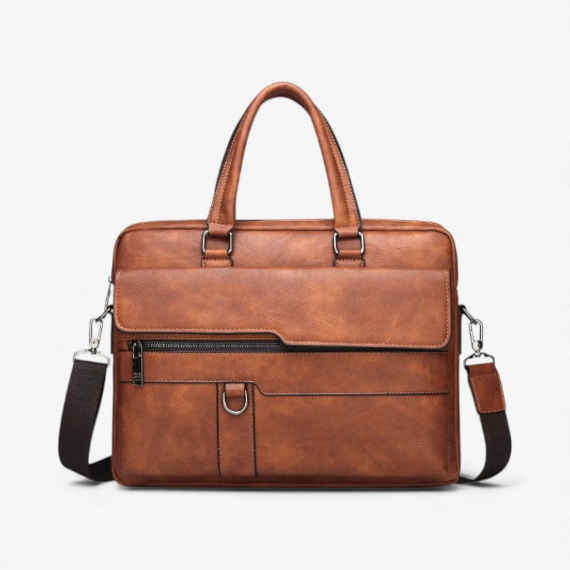 Simon – Handtas met Handvatten en Verstelbare Schouderband