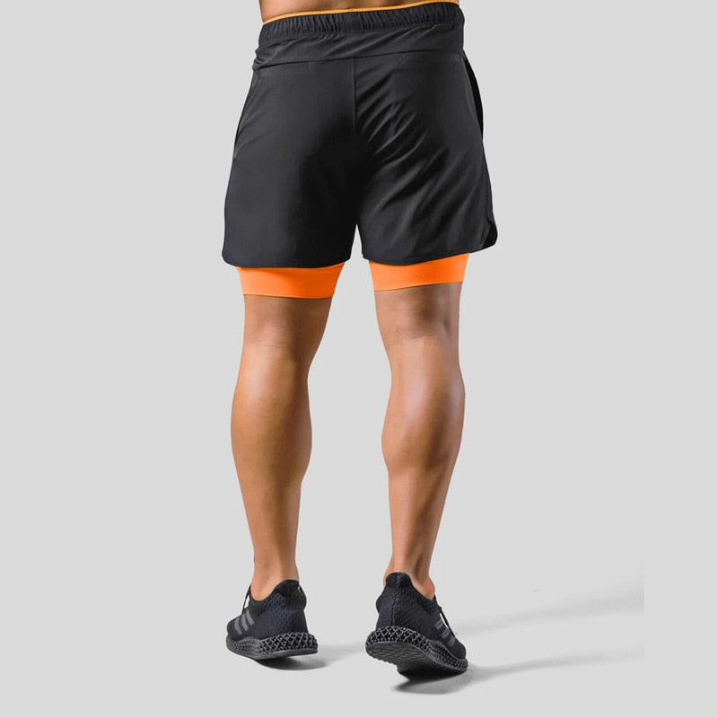 Axel – Stijlvolle sportshorts met elastische tailleband en veilige zakken