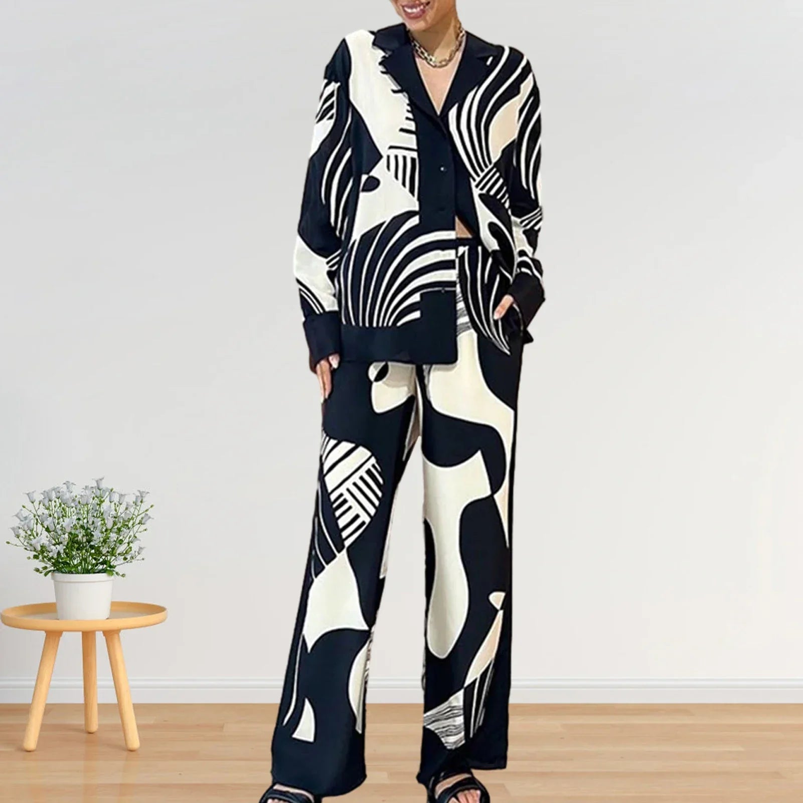 LuxeLapel™ - Chique Tweedelige Set