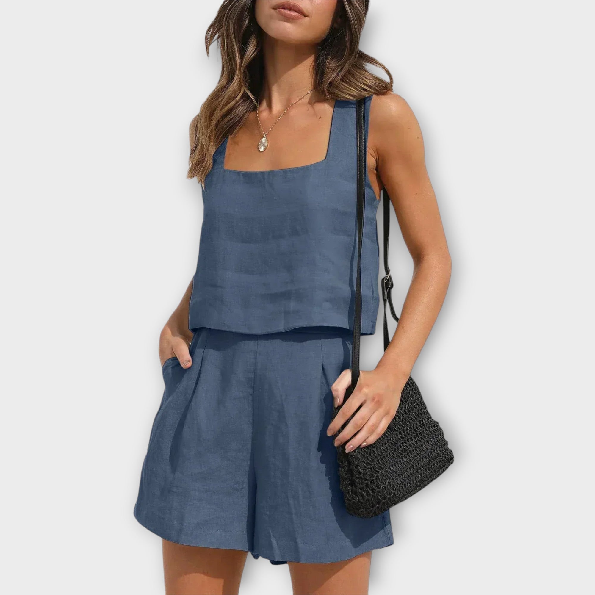 Denise - Elegante tweedelige set met rok