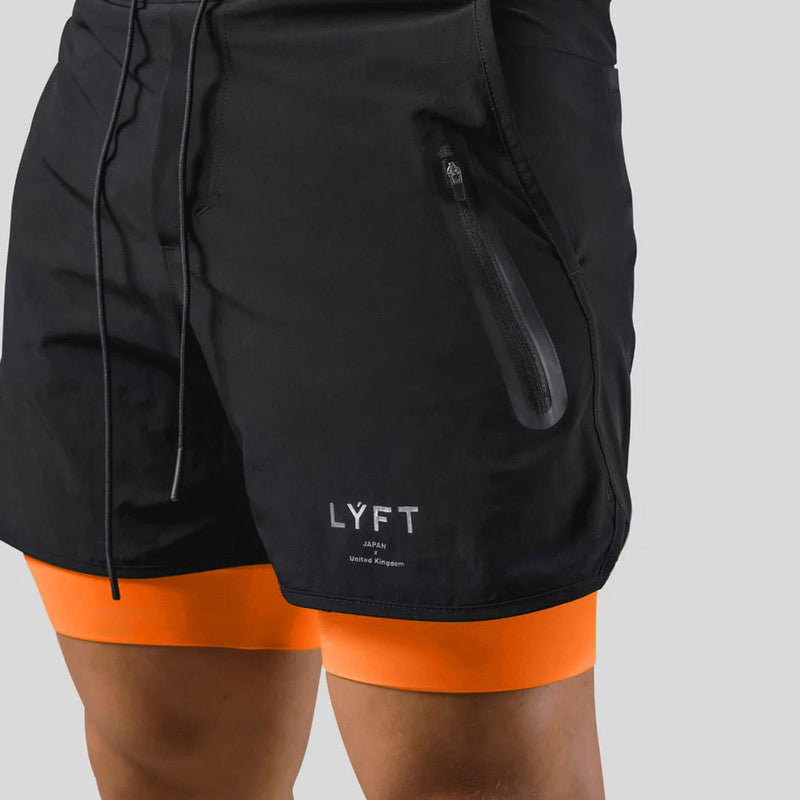 Axel – Stijlvolle sportshorts met elastische tailleband en veilige zakken