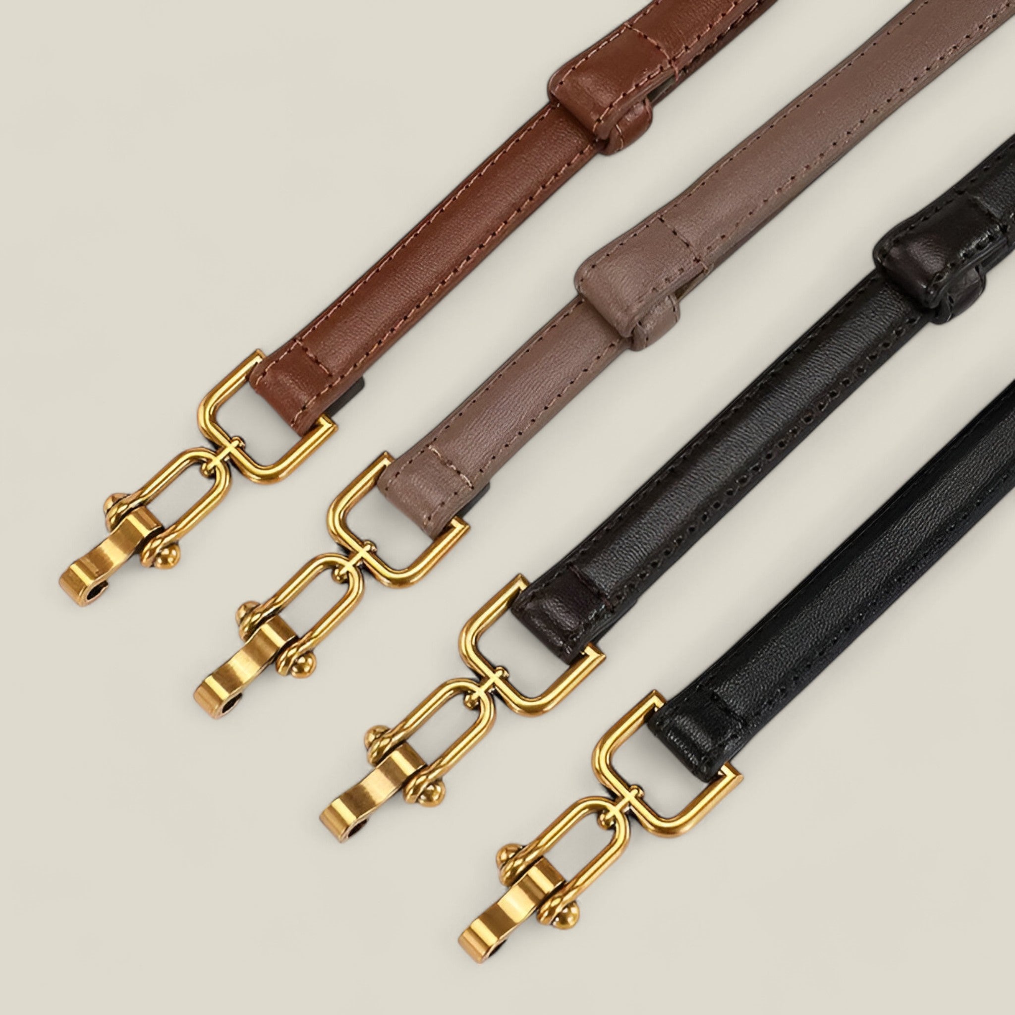 Amelia - Elegante riem met strak design en veelzijdige stijl