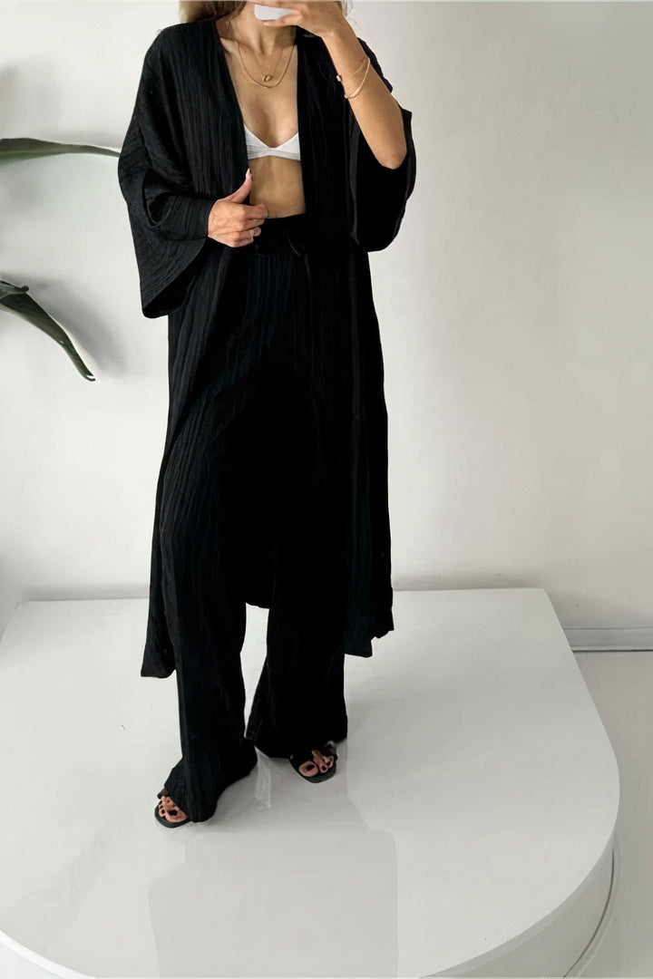 Ella - Knus Vest & Broek Set met Losse Pasvorm