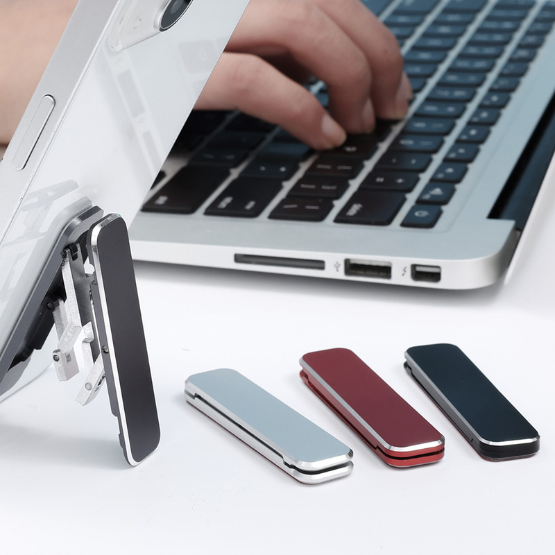 TechEase – Opvouwbare Telefoonhouder met Verstelbare Kijkhoek en Stabiel Ontwerp