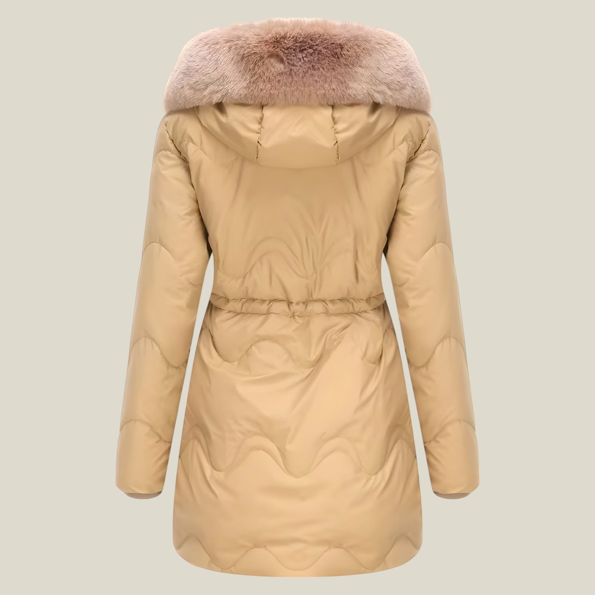 Scarlett - Winterjas met slanke pasvorm, geïsoleerde capuchon en functionele zakken