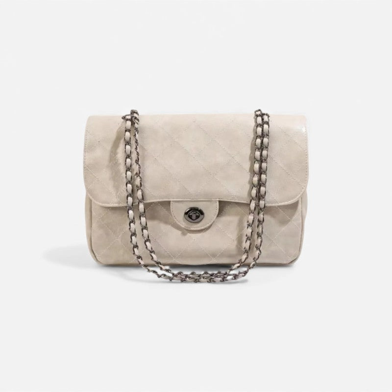 Sanne – Schoudertas met Klepdesign en Binnenvak met Rits